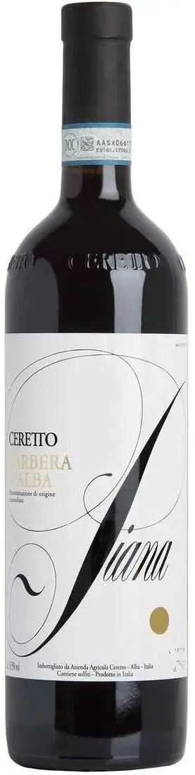 Вино Ceretto Piana Barbera d'Alba DOC, 2021, 0.75 л