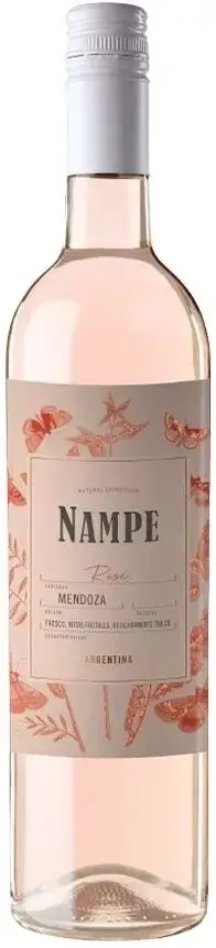 Вино Los Haroldos Nampe Malbec Rose Mendoza, 2022, 0.75 л