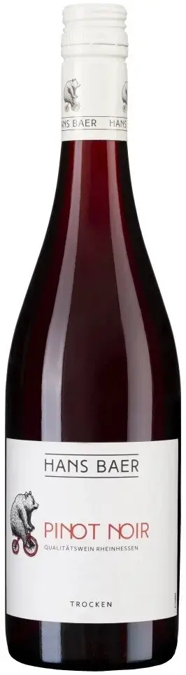 Вино Hans Baer Pinot Noir, 2022, 0.75 л