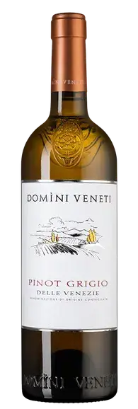 Вино Domini Veneti Pinot Grigio delle Venezie DOC, 2023, 0.75 л