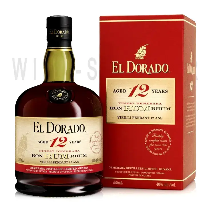 Ром El Dorado 12 Years Old gift box 0.7 л