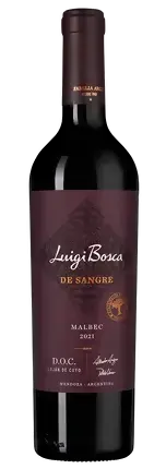 Вино De Sangre Malbec Luigi Bosca, 2021, 0.75 л