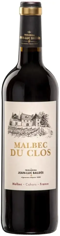 Вино Malbec du Clos Cahors AOC, 2020, 0.75 л