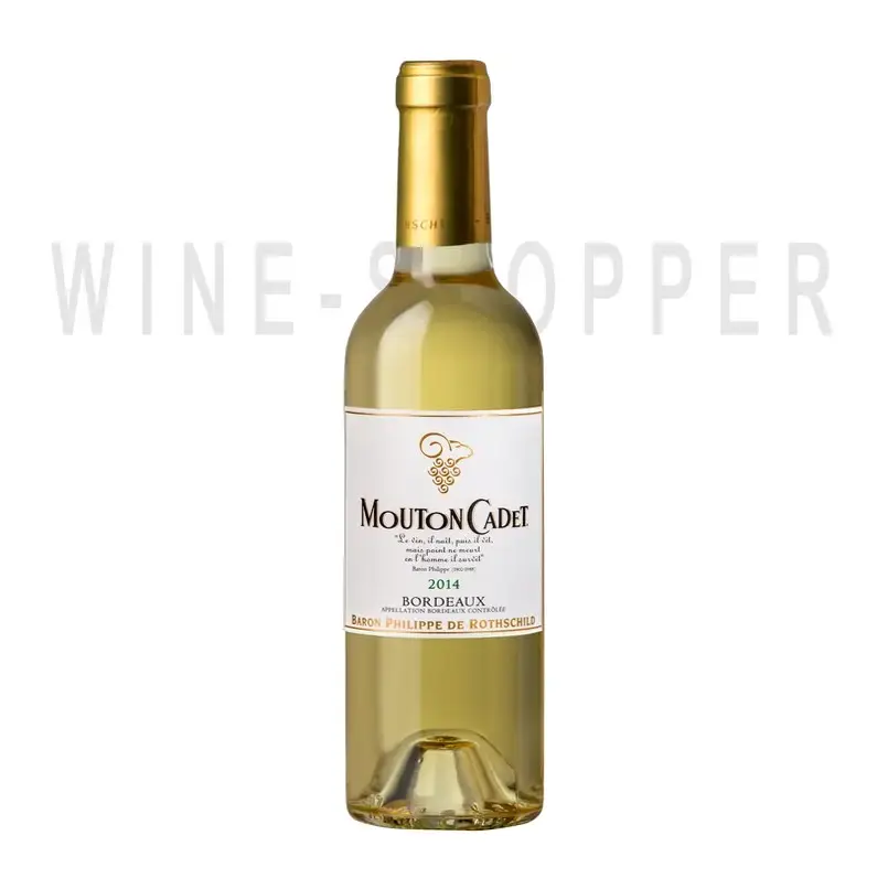 Вино Baron Philippe de Rothschild Mouton Cadet Blanc AOP 2014 0.375 л