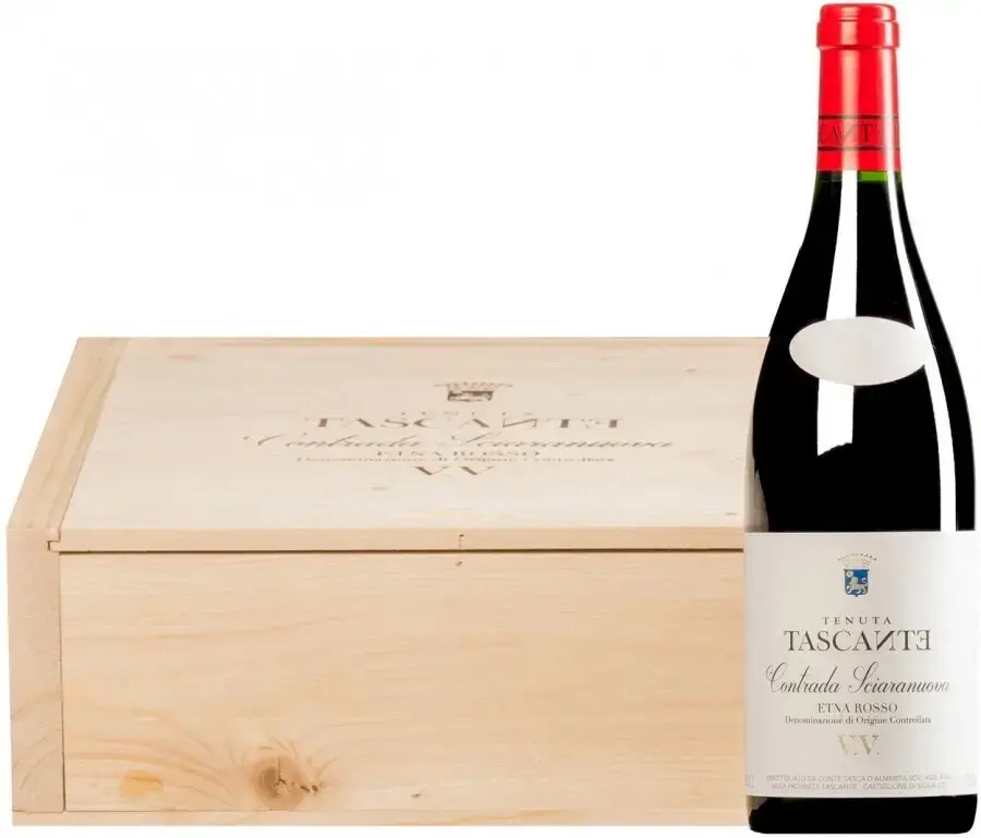 Вино Tasca d'Almerita Tascante Contrada Sciaranuova VV Etna DOC, 2017, wooden box, 0.75 л
