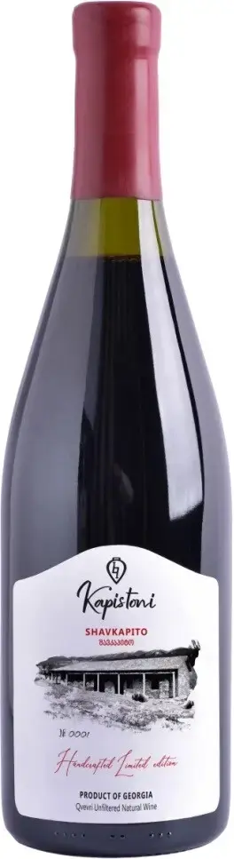 Вино Kapistoni Winery Shavkapito Qvevri, 2022, 0.75 л