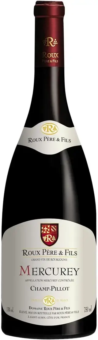 Вино Roux Pere et Fils Mercurey Champ-Pillot AOC, 2020, 0.75 л