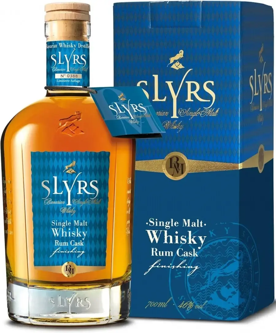Виски Slyrs Single Malt Rum Cask Finish, gift box, 0.7 л