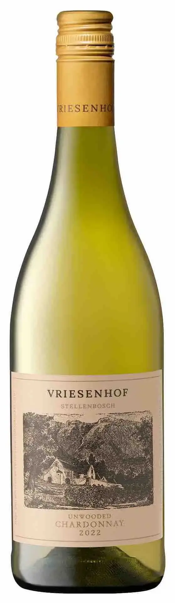 Вино Chardonnay Unwooded Vriesenhof, 2022, 0.75 л