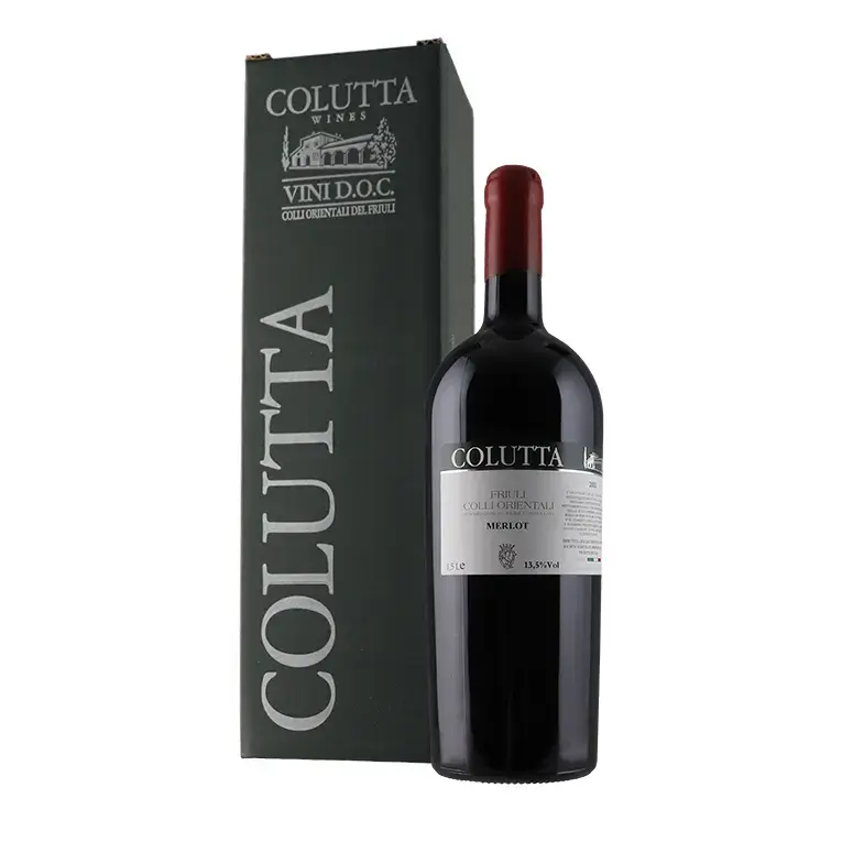 Вино Merlot Colli Orientali del Friuli DOC,  gift box, 2021, 1.5 л