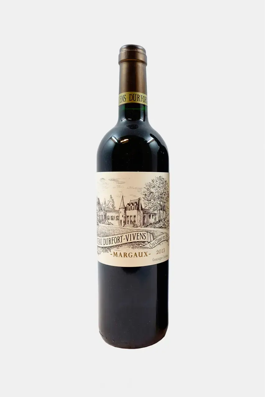 Вино Chateau Durfort-Vivens Les Plantes Margaux AOC, 2019, 0.75 л