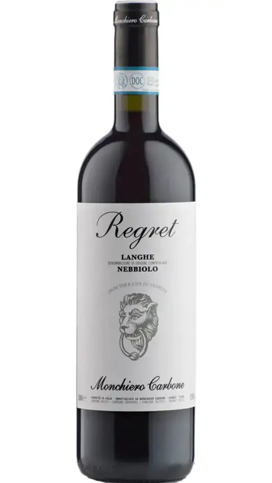 Вино Monchiero Carbone Regret Langhe Nebbiolo Piedmont 2020 0.75 л