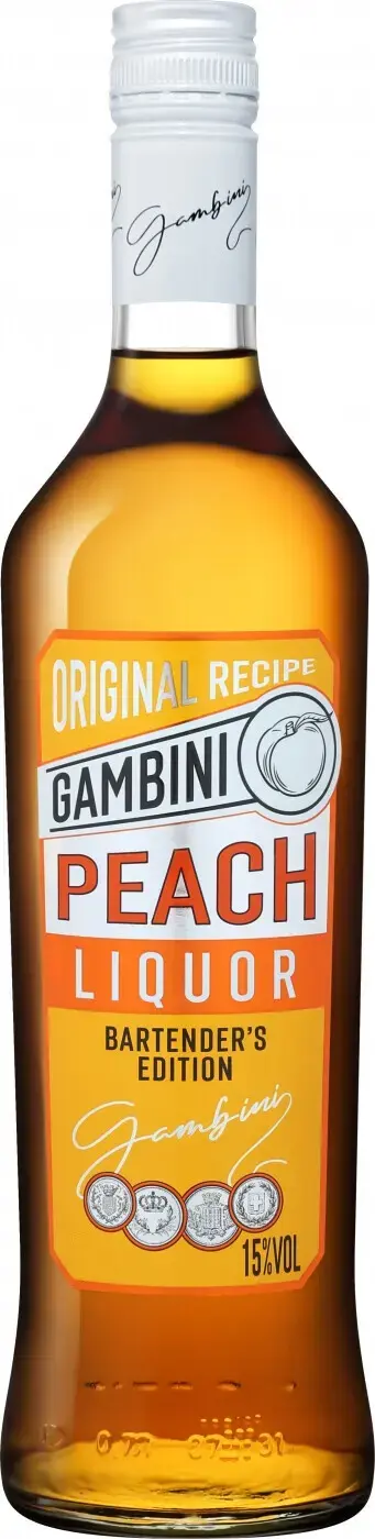 Ликер KVKZ Gambini Peach 0.5 л 
