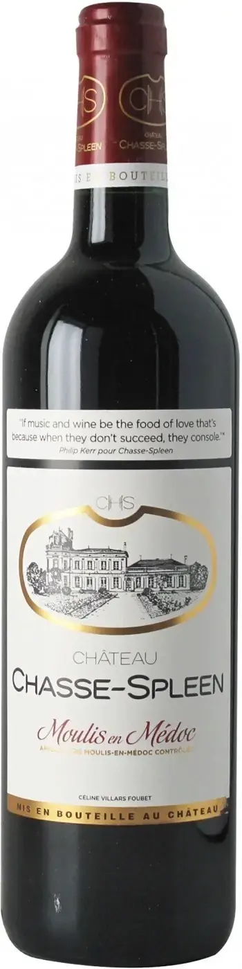 Вино Chateau Chasse-Spleen, Moulis en Medoc AOC Cru Bourgeois, 2015, 0.75 л