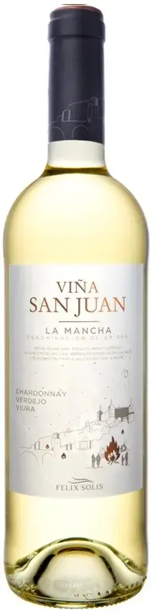 Вино Vina San Juan White La Mancha DO, 0.75 л