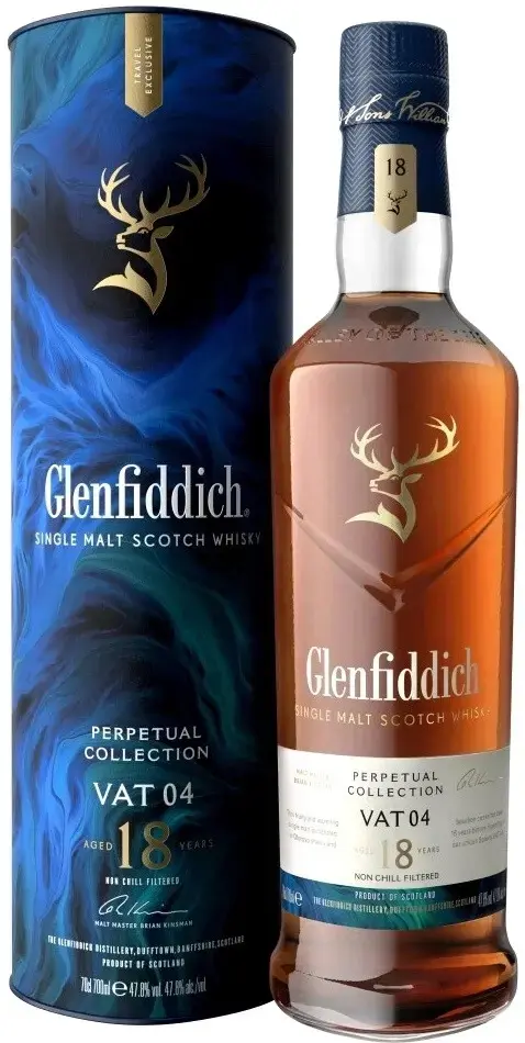 Виски Glenfiddich Perpetual Collection VAT 04 18 Years Old, gift box, 0.7 л
