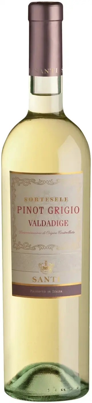 Вино Santi Sortesele Pinot Grigio Valdadige DOC, 2022, 0.75 л