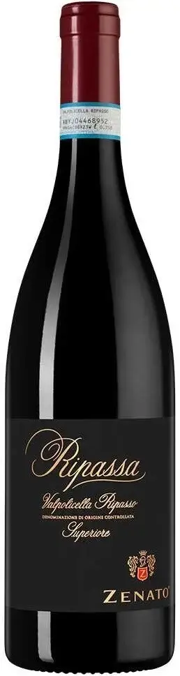 Вино Zenato Ripassa della Valpolicella DOC Superiore, 2019, 0.75 л