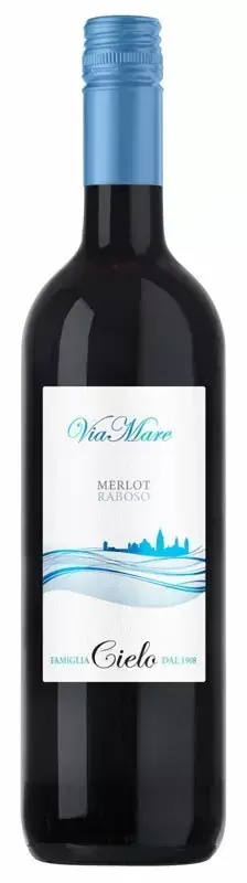 Вино Cielo e Terra Merlot & Raboso Veneto IGT, 2022, 0.75 л