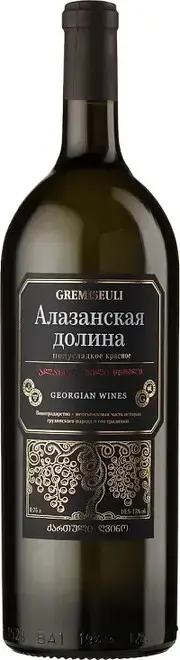 Вино Georgian Wine House Gremiseuli Alazani Valley Red, 1.5 л