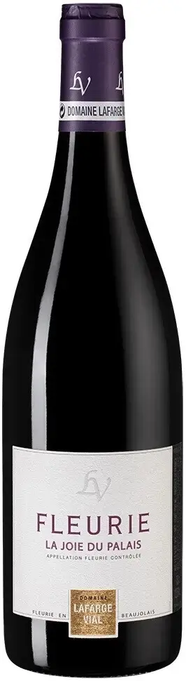Вино Domaine Lafarge Vial Fleurie La Joie De Palais AOC, 2021, 0.75 л