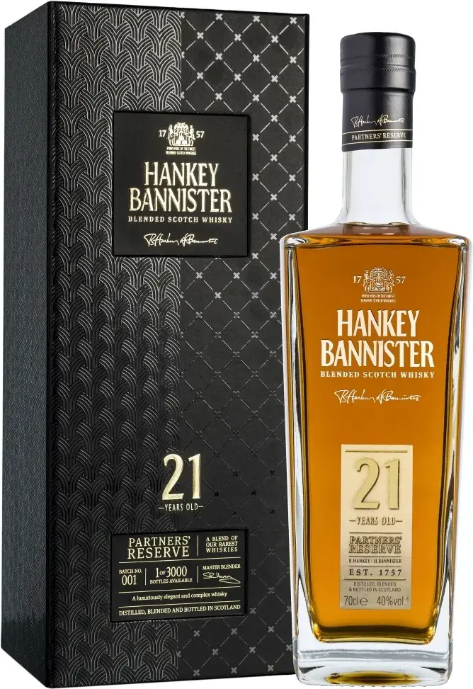 Виски Hankey Bannister Partners reserve 21 Year Old, gift box,  0,7 л