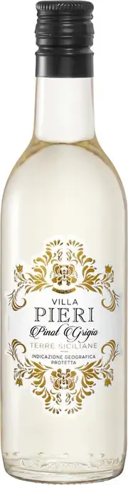 Вино Villa Pieri Pinot Grigio, Terre Siciliane IGP 0,187 л