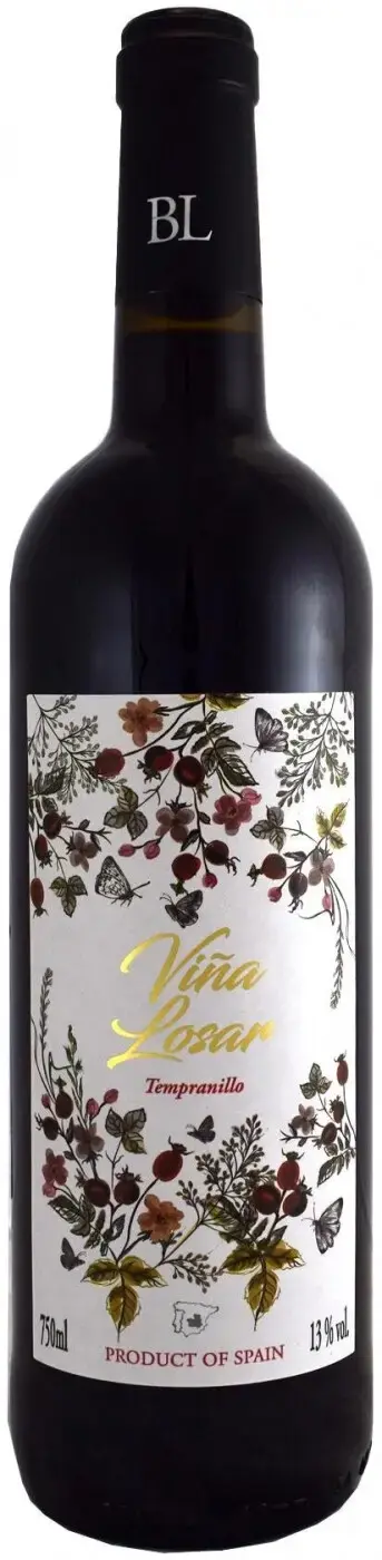 Вино Vina Losar Tempranillio, 2020, 0.75 л