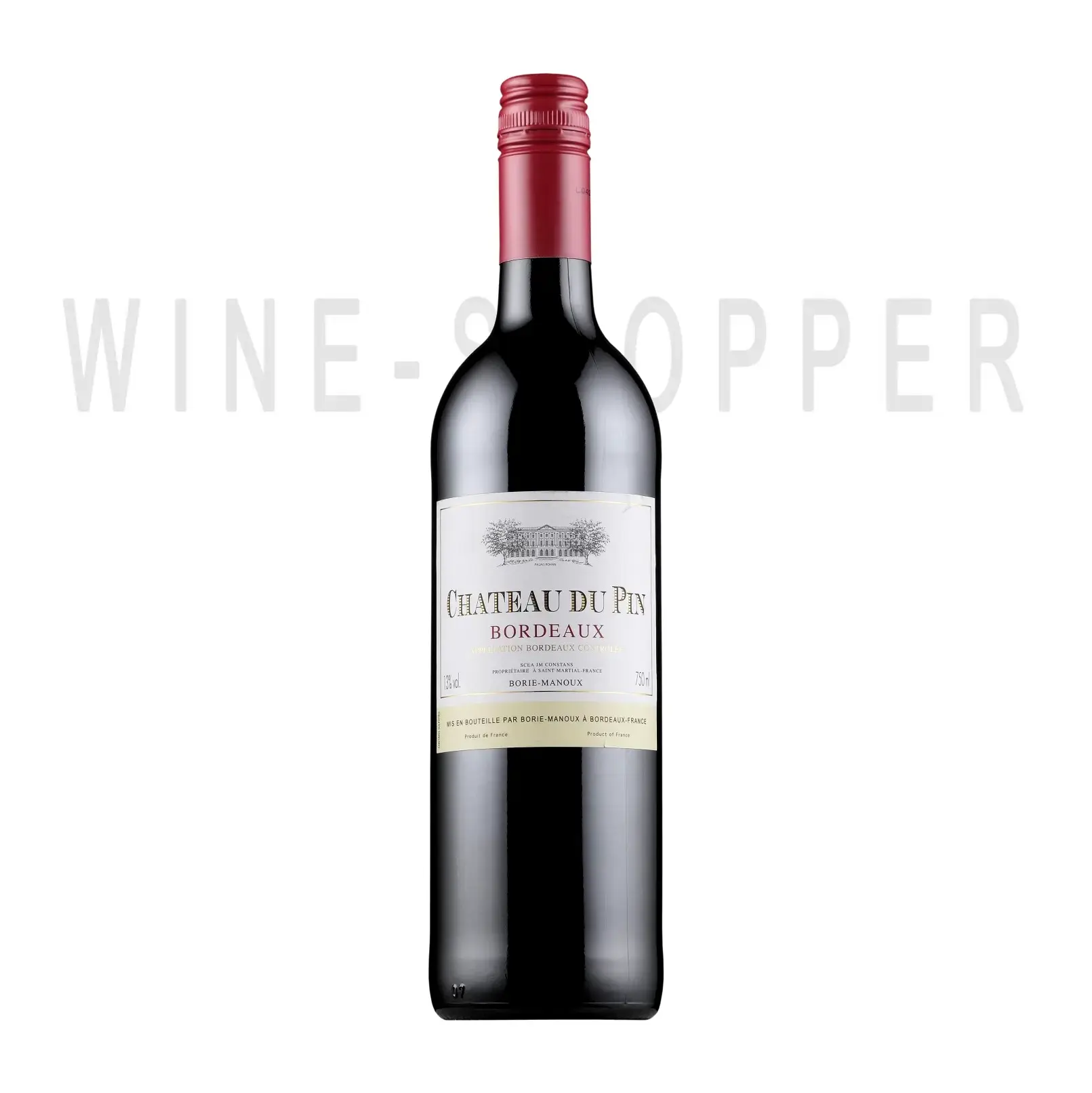 Вино Borie-Manoux Chateau du Pin Rouge Bordeaux AOC 2016 0.75 л