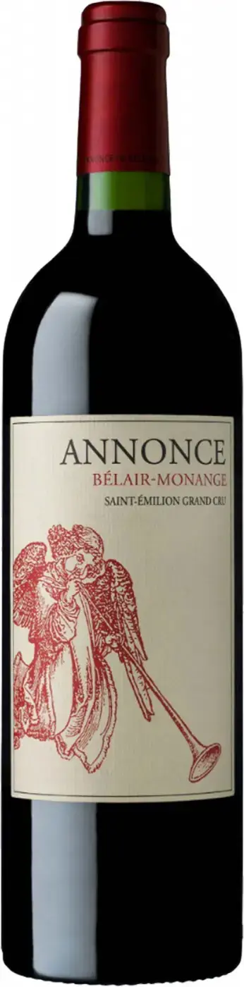 Вино Annonce de Belair-Monange Saint-Emilion Grand Cru AOC, 2018, 0.75л