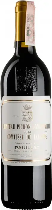Вино Chateau Pichon-Longueville Comtesse de Lalande, Pauillac AOC 2-me Grand Cru Classe, 2014, 0,75