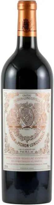 Вино Chateau Pichon Longueville Baron, Pauillac AOC 2-eme Grand Cru Classe, 2012, 0.75