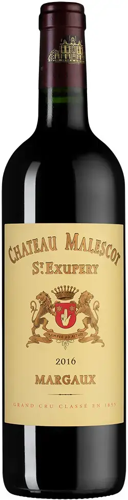 Вино Chateau Malescot St.Exupery AOC 3-em Grand Cru Classe, 2016, 0.75л