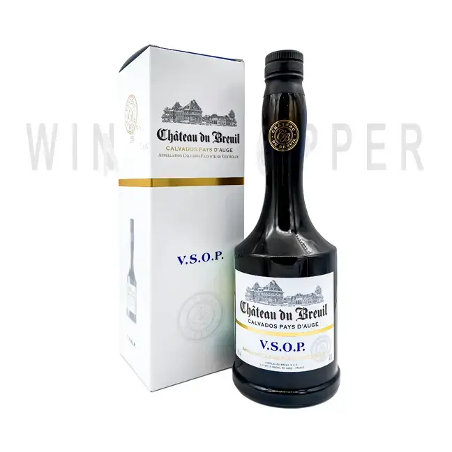 Кальвадос Chateau du Breuil V.S.O.P., gift box, 0.7 л