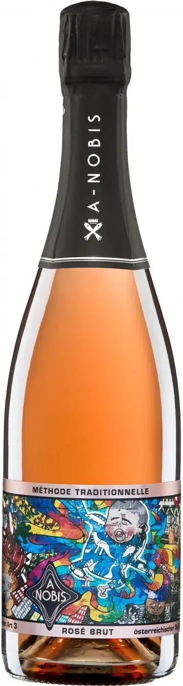 Игристое вино A-Nobis Street Art №3 Sekt Rose Brut, 2020, 0.75 л
