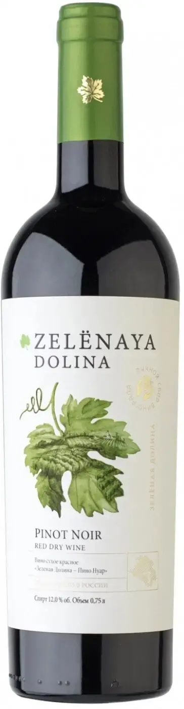Вино Soyuz-Vino Zelenaya Dolina Pinot Noir, 0.75 л