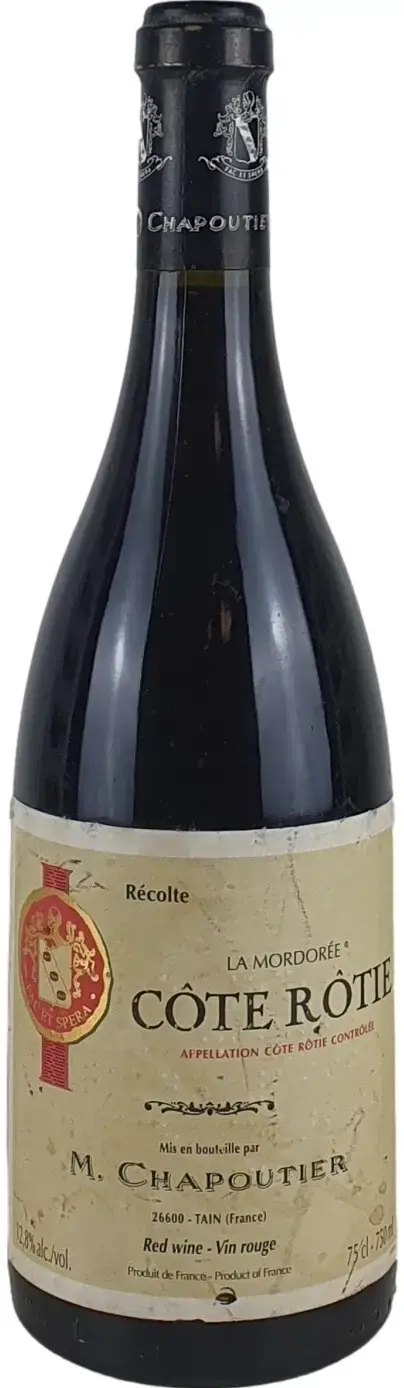 Вино M. Chapoutier Cote-Rotie La Mordoree AOC, 1998, 0.75 л