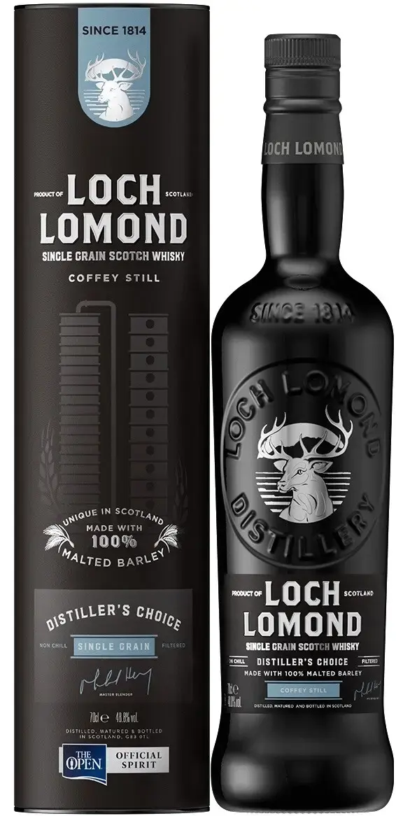 Виски Loch Lomond Single Grain Distiller's Choice Coffey Still, gift tube, 0.7 л