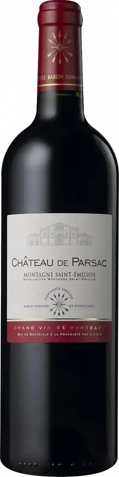 Вино Chateau de Parsac Montagne Saint-Emilion AOC, 2021, 0.75 л