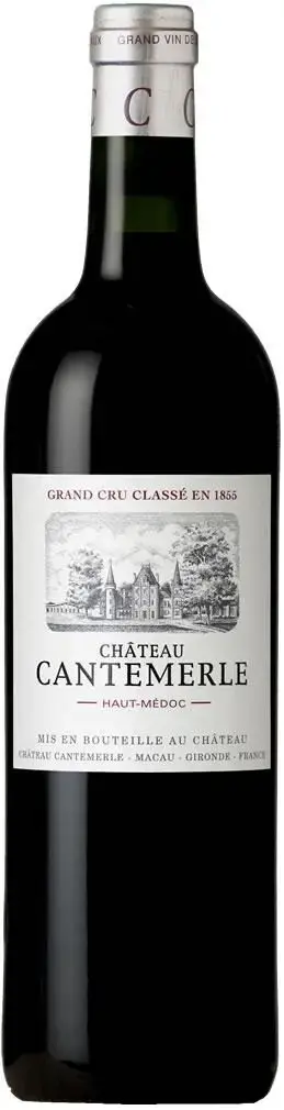 Вино Chateau Cantemerle Haut-Medoc AOC 5-me Grand Cru, 2021, 0.75 л