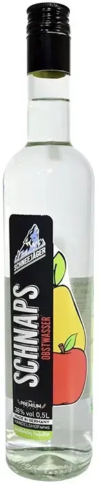 Шнапс Schnee Jager Obstwasser, 0.5 л
