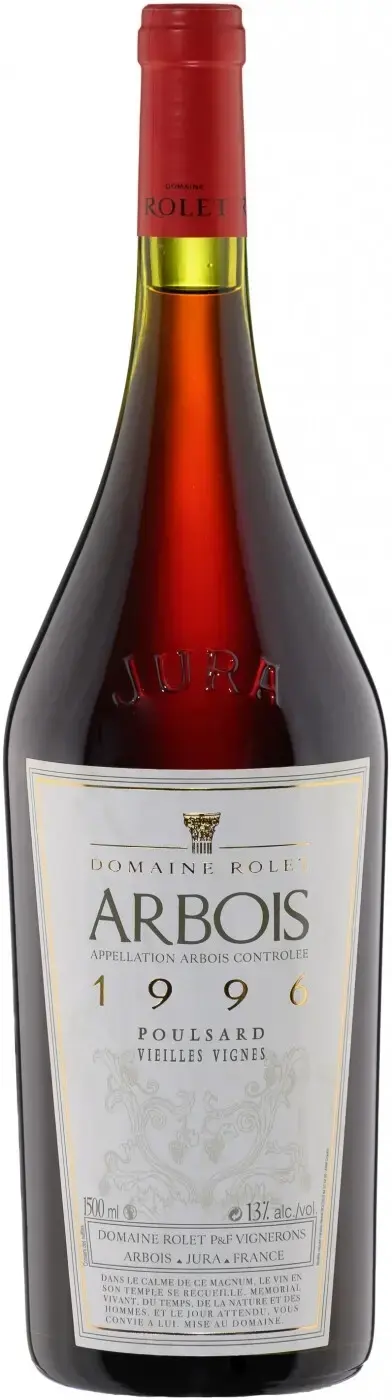 Вино Domaine Rolet Poulsard Vieilles Vignes Arbois AOC, 1996, 1.5 л