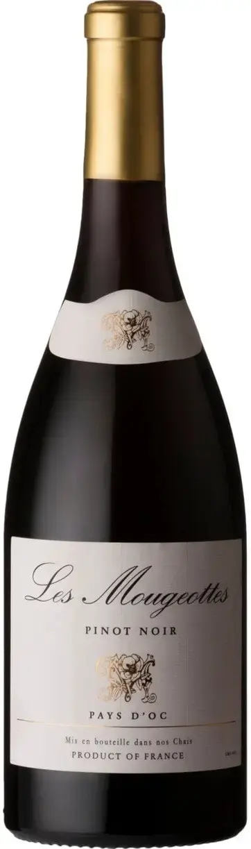 Вино Les Mougeottes Pinot Noir, Pays d'Oc IGP, 2023, 0.75 л