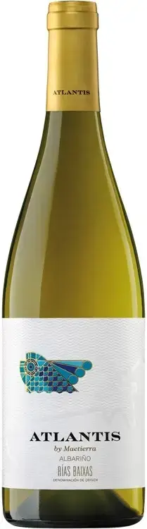 Вино Atlantis Albarino Rias Baixas DO, 2022, 0.75 л
