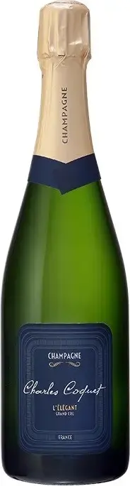 Шампанское Charles Coquet L'Elegant Grand Cru Brut Champagne AOC, 0.75 л