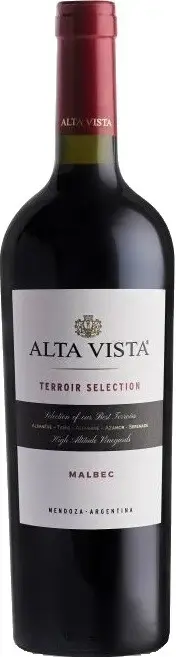 Вино Alta Vista Malbec Terroir Selection, 2021, 0.375 л