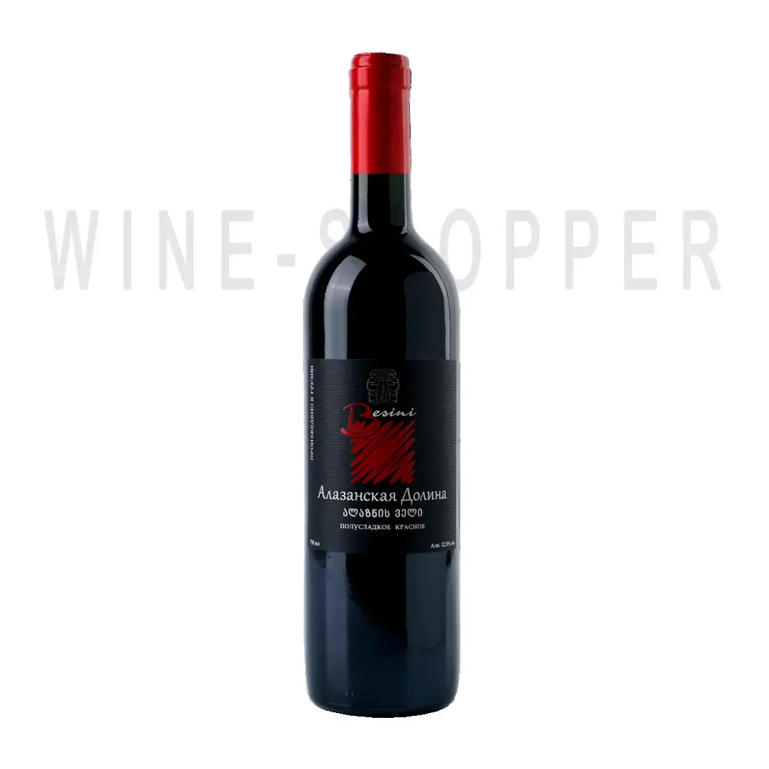 Вино Besini Alazani Valley red 2017 0.75 л