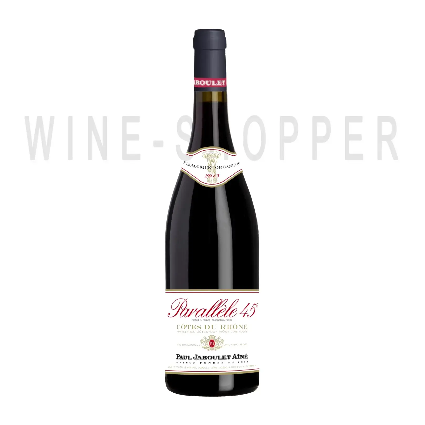 Вино Paul Jaboulet Aine Parallele 45 Rouge Cotes du Rhone 2015 0.75 л