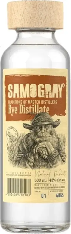 Водка Samogray Rye Distillate, 0.5 л