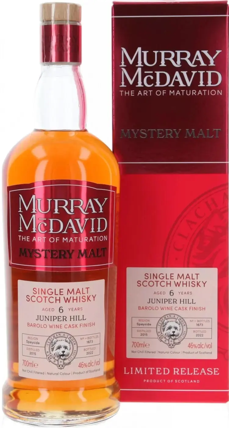 Виски Murray McDavid Mystery Malt Juniper Hill 6 Years Old, gift box, 0.7 л